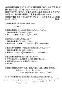 患者様の声